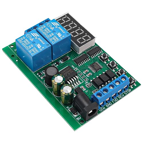 POFET 5V - 24V Multifunktions Motor Vorwärts Rückwärts-Controller-Timing Verzögerungszeit-Zyklen-Relais von POFET