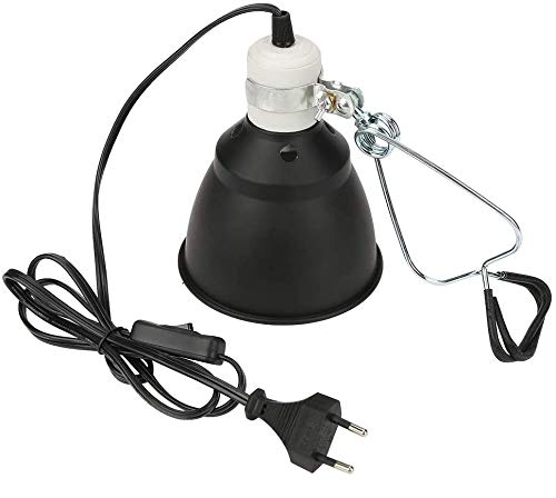 POFET E27 Reptilien-Schildkröten-Wärme-UVA/UVB-Lampe, Lampenfassung, 300 W, Reptilienheizung, Leuchtturm für Hühner-Brutung von POFET