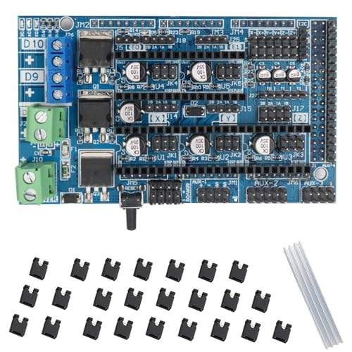 POFET Ramps 1.6 3D-Drucker-Mainboard, 3D-Drucker-Upgrade-Panel-Board, Erweiterungsplatine für CNC-Maschine von POFET
