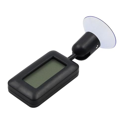POFET Reptilien-Thermometer, digitales Feuchtigkeitsmessgerät, verstellbar um 180 Grad + 360-Grad-Drehung, für Reptilien-Vivarium-Gewächshaus-Inkubator von POFET
