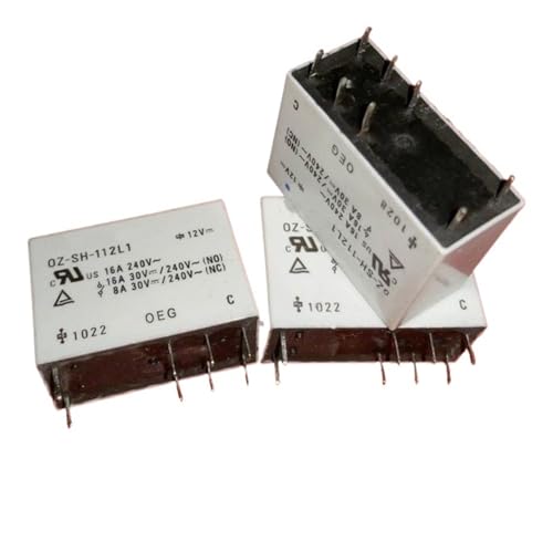 1 STÜCK OZ-SH-112L1; OZ-SS-124L; OZ-SS-124L1; (14F-1C-8P-12V/24V-16A) Relais 8-polig (OZ-SS-124L) (OZ-SH-112L1) von POGHYD