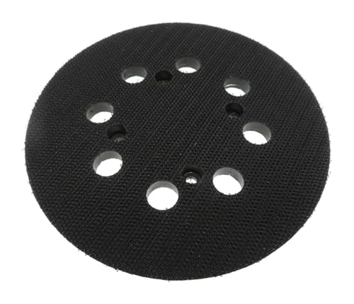 1 Stück 5 Zoll Klett-Ersatzschleifpad Hochdichter Exzenterschleifer Backup Stick On Pad Externe Teile von POGHYD