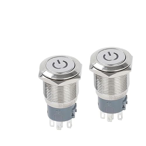 19B-P11F/B12V Staubdichter und selbstverriegelnder Druckschalter von POGHYD