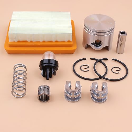 38 mm Kolbenringe, Lager-Luftfilter-Kit, kompatibel mit 020 FS200 FS200R FS202 FS350 FR350 SP200 TS200 Trimmerteilen 4130 790 1316 38 mm Kolbenringe, Lager-Luftfilter-Kit, kompatibel mit 020 FS200 FS200R FS202 FS350 FR350 SP200 TS200 Trimmerteilen 4130 790 1316 von POGHYD