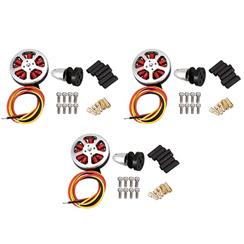 3X 5010 360Kv Hohe Drehmoment Bürstenlosen Motoren for Multi Copter Quad Copter Multi-Flugzeug-B von POGHYD