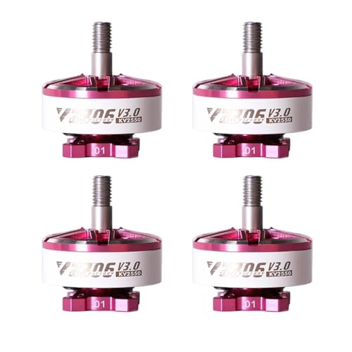 4 Stück Velox V2306 V3 Bürstenloser Motor 1750 KV 1950 KV 6S 2550 KV 4S Kompatibel mit Freestyle-Drohnen Kompatible DIY-Teile (4 Stück V2306 V3 2550 KV) (4 Stück V2306 V3 2550 kv) von POGHYD