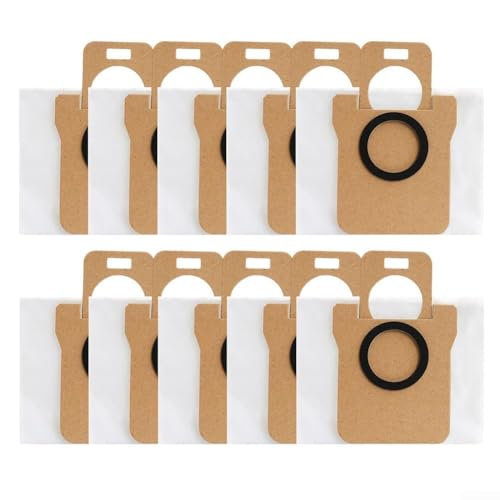 Beutel-Ersatz-Kits for JONR for P20 Pro Robot Vacuum 4/10 Vakuum-Kanisterbeutel Staubsauger-Ersatzteile & (10) von POGHYD