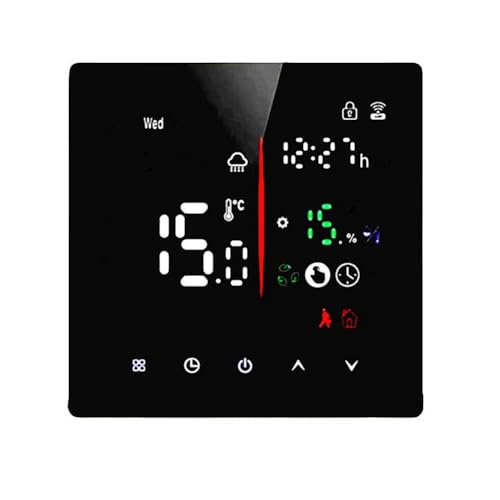 Eingebetteter Thermostat ohne WiFi 3A Warmwasserbereitung/Wandkessel Universal Smart Timing Touchscreen-Steuerung Programmierbarer Thermostat for Haus A Eingebetteter Thermostat ohne WiFi 3A Warmwasserbereitung/Wandkessel Universal Smart Timing Touchscreen-Steuerung Programmierbarer Thermostat for Haus A von POGHYD
