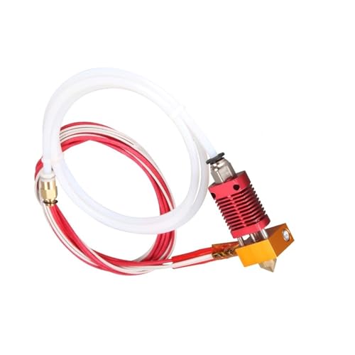 J-Head CR10 CR10S Hotend-Extruder-Kit 12 V 24 V 40 W 1,75 0,4 mm for Bowdon-Düse MK10 MK9 Heizblock-Kühlkörper 3D-Druckerteile (12-V-Kit, braune Socke) (12-V-Kit, braune Socke) von POGHYD