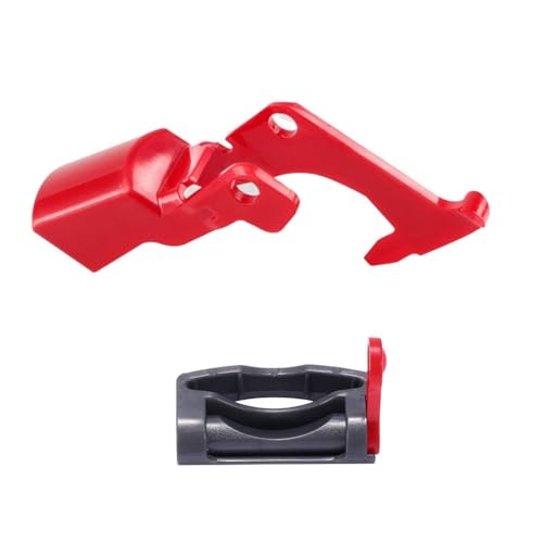 Kompatibel mit V7 V8 V10 V11 Vakuum-Auslösesperre, Power-Lock-Schalter, Vakuumteile (Farbe: Rot) (Grau) von POGHYD