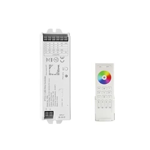 LED-Controller WB5 5-in-1 2,4 GHz RGBCCT-Fernbedienung for einfarbige RGB RGBW Dual-Weiß-LED-Streifen (RGBCCT-Set) (RGBCCT-Set) von POGHYD