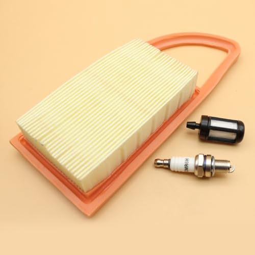 Luftfilter & 4-Takt-Kraftstofffilter-Set, kompatibel mit BR600 BR500 BR550 Back Blower CMR6H / kompatibel mit Stens 605-599 von POGHYD