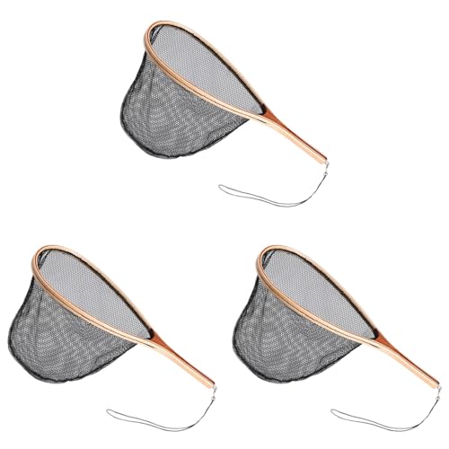 POGHYD 3X Fly Angeln Kescher Holzgriff Nylon Landung Griff Trout Mesh Fisch Fangen Release Scoop Angeln Werkzeug POGHYD 3X Fly Angeln Kescher Holzgriff Nylon Landung Griff Trout Mesh Fisch Fangen Release Scoop Angeln Werkzeug von POGHYD