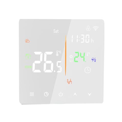 Smart Home Thermostat Ohne WiFi 16A Elektrische Heizung Smart Timing Touchscreen Control Programmierbare Thermostat for Haus B Smart Home Thermostat Ohne WiFi 16A Elektrische Heizung Smart Timing Touchscreen Control Programmierbare Thermostat for Haus B von POGHYD