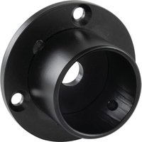 Bar-Reling Wandrosette für Rohr-ø 38 mm, Stahl Schwarz beschichtet von POHL