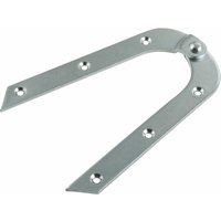 Leiterbänder gebogen 200x21 mm, Stahl verzinkt von POHL