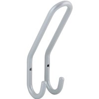 Pohl - Huthaken Nora Breite 51 mm, Höhe 192 mm, Stahl weißaluminium (ca. ral 9006) von POHL