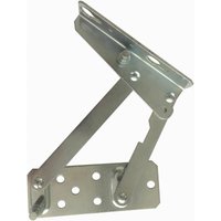 Springaufbeschlag Hochstellstütze Klappenbeschlag Stahl ohne Gasdruckfedern Set ohne Gasfeder-Beschlag links & rechts von POHL