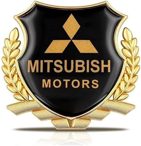 POIBNZ Auto Emblem Aufkleber für Mitsubishi Outlander ASX 2019 Eclipse Cross, Wasserdicht Kratzfest Sticker, Stilvolle Abzeichen Styling Dekoration Autoaufkleber Auto Body Zubehör von POIBNZ