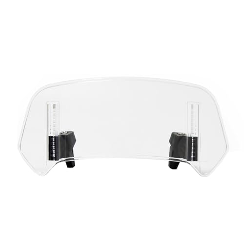 POIBNZ Motorrad Windabweiser Windschild für Honda Forza 350 nss350 Forza300 250, Einstellbare Höhe Clip-on Windschutzscheiben Verlängerung Spoiler, Verdicken Motorrad Luftabweiser von POIBNZ