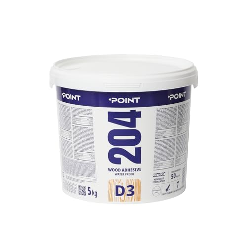 Holz Leim – Starker D3-Pva-Kleber 5 kg – Ultrastarker Holzleim Wasserfest für Möbel Hartholz Sperrholz Mdf & mehr – Schnell Trocknender Pva Holzleim Transparent – Heimwerkerbedarf von Point Holz Leim – Starker D3-Pva-Kleber 5 kg – Ultrastarker Holzleim Wasserfest für Möbel Hartholz Sperrholz Mdf & mehr – Schnell Trocknender Pva Holzleim Transparent – Heimwerkerbedarf von Point von POINT