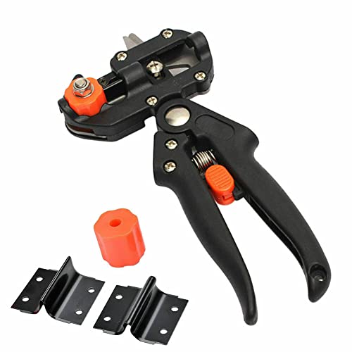 2 in 1 Grafting Pruning Tool Kit Gardening Pruner Tool for Fruit Tree Grafting Branch Trimming Cutting von POIU
