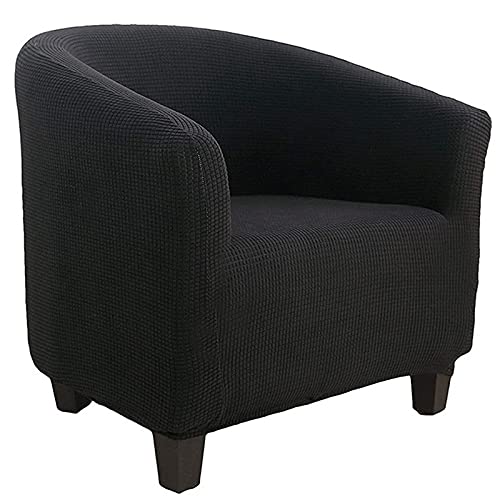 Cocktailsessel Bezug/Husse Überzug Sesselbezug Sesselüberwurf Elastisch Stretch Sesselhusse Sesselschoner Modisch Muster für Clubsessel Loungesessel (Color : #1, Size : 2 Pieces) von POIUYT