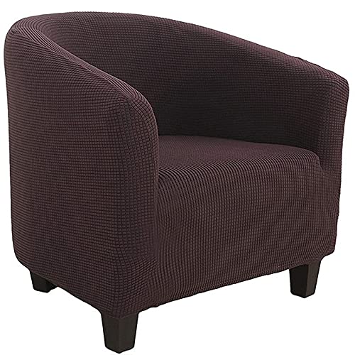 Cocktailsessel Bezug/Husse Überzug Sesselbezug Sesselüberwurf Elastisch Stretch Sesselhusse Sesselschoner Modisch Muster für Clubsessel Loungesessel (Color : #5, Size : 1 Piece) von POIUYT