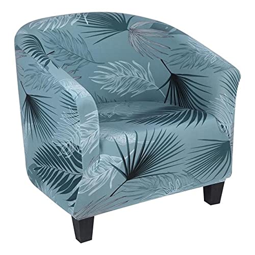 Cocktailsessel Hussen Sesselschoner Sesselüberwurf Sesselhusse Sesselbezug Jacquard Elastisch Stretch Tullsta Bezug für Cafe Stuhl Sessel (Color : #3, Size : 2PCS) von POIUYT