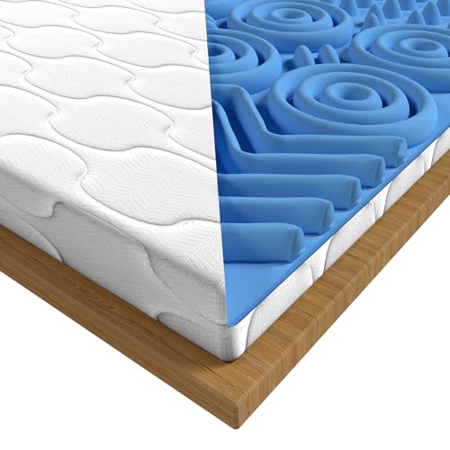 POKAR Premium Matratzentopper Matratzen Topper Matratzenauflage Matratzenschoner für Matratze Waschbar und für Allergiker Geeignet 90 x 200 cm POKAR Premium Matratzentopper Matratzen Topper Matratzenauflage Matratzenschoner für Matratze Waschbar und für Allergiker Geeignet 90 x 200 cm von POKAR