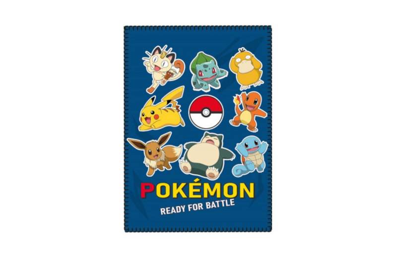 Kinderdecke Fleecedecke in 140 x 100 cm, POKEMON JUEGO DE CARTAS von POKEMON JUEGO DE CARTAS