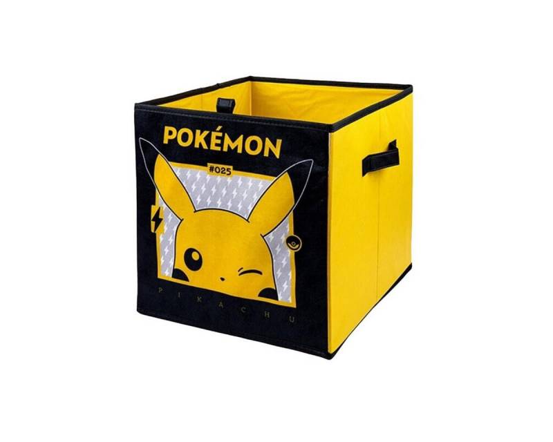 POKEMON JUEGO DE CARTAS Aufbewahrungsbox Pokémon Pikachu Spielzeugbox Aufbewahrungsbox 37x33x33cm von POKEMON JUEGO DE CARTAS