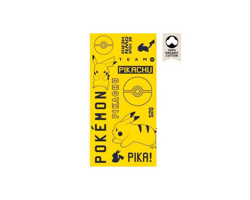POKEMON JUEGO DE CARTAS Badetücher Pokémon Pool-Accessoire Baumwoll-Strandtuch, 70x140cm, 100% Baumwolle (1-St) von POKEMON JUEGO DE CARTAS