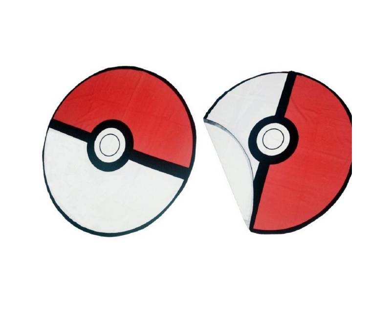 POKEMON JUEGO DE CARTAS Strandtuch Liegetuch – Rundes Strandtuch 130 cm Durchmesser für Kinder von POKEMON JUEGO DE CARTAS