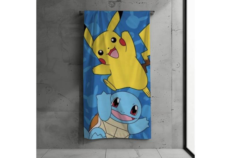 POKEMON JUEGO DE CARTAS Strandtuch Pokémon Strandtuch, 100% Baumwolle, 140 x 70 von POKEMON JUEGO DE CARTAS