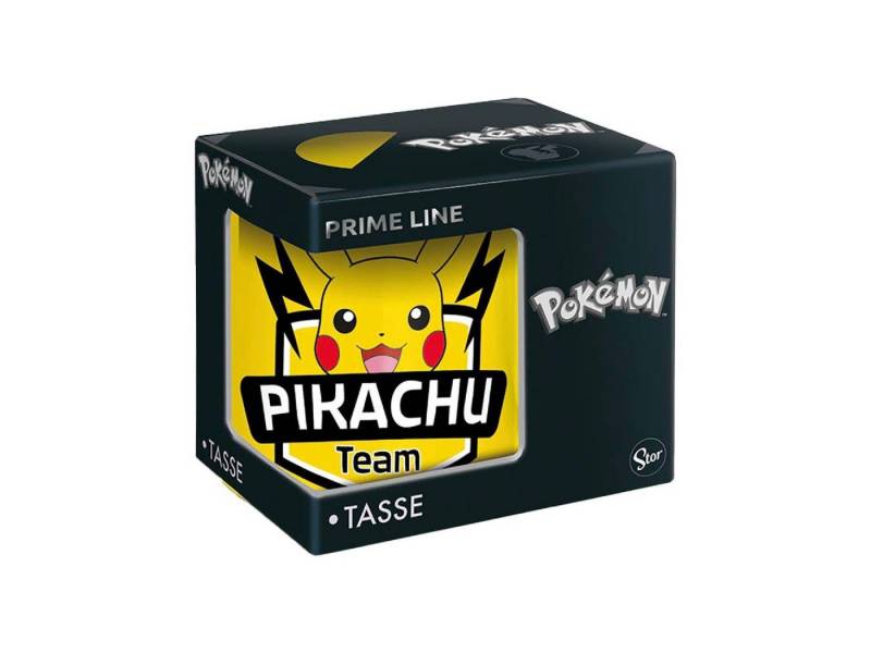 POKEMON JUEGO DE CARTAS Tasse Pokemon Pikachu Face PrimeLine Tasse, 325 ml, Keramik von POKEMON JUEGO DE CARTAS