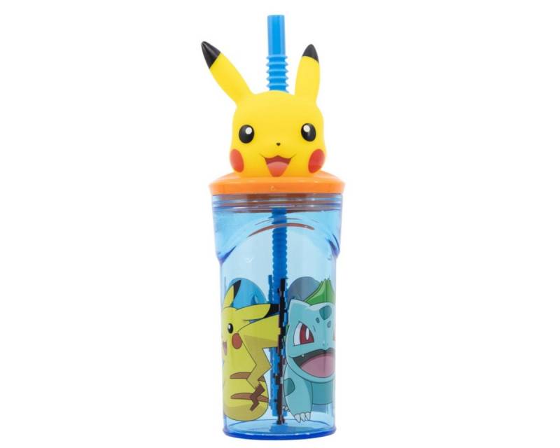 POKEMON JUEGO DE CARTAS Trinkflasche Pikachu Trinkbecher 3D Kinderbecher & Strohhalmbecher 360 ml POKEMON JUEGO DE CARTAS Trinkflasche Pikachu Trinkbecher 3D Kinderbecher & Strohhalmbecher 360 ml von POKEMON JUEGO DE CARTAS