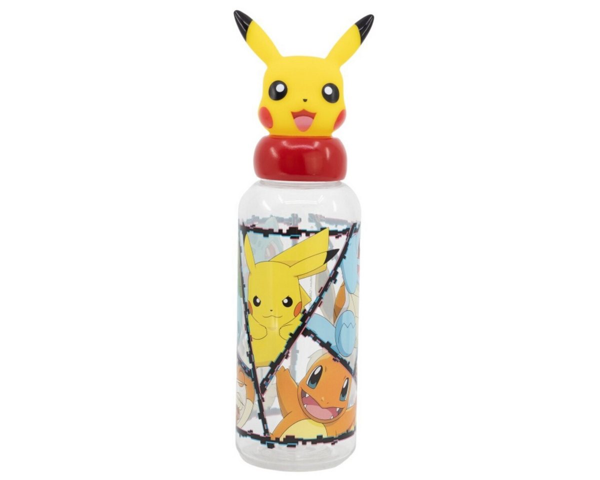 POKEMON JUEGO DE CARTAS Trinkflasche Pokémon Trinkflasche 560ml 3D Figur Design ECOZEN Kinder & Fans von POKEMON JUEGO DE CARTAS