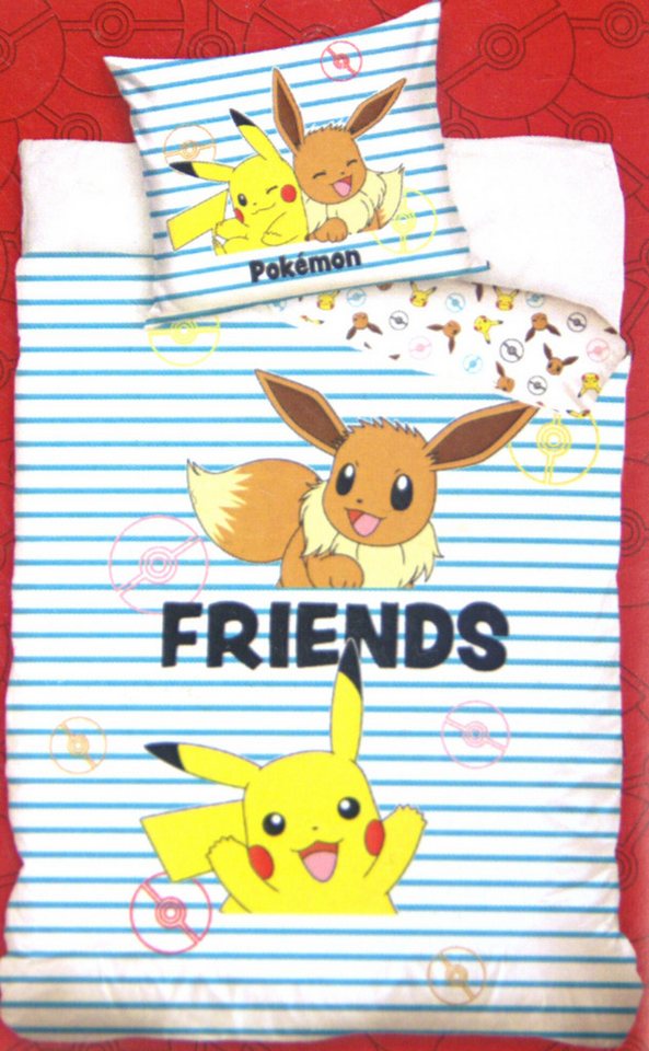POKÉMON Babybettwäsche Pokemon Bettwäsche 135 x 200 cm POKÉMON Babybettwäsche Pokemon Bettwäsche 135 x 200 cm von POKÉMON