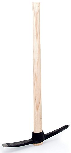 2,5kg Spitzhacke Pickel Kreuzhacke Hacke Flachhacke 2500g mit Holzstiel P-KA von POKM Toolsmarket GmbH