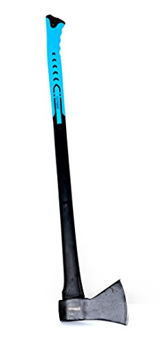 POKM Toolsmarket GmbH Axt Holzaxt Forstaxt Fiberglas 1000gr 1kg 600mm Spalthammer Spaltaxt JBx042 von PGONA