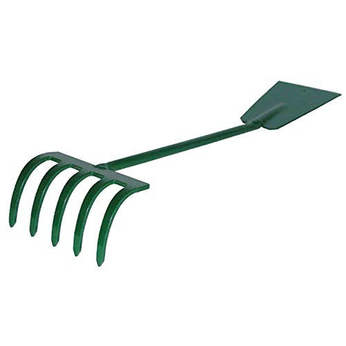 POKM Toolsmarket GmbH Blumenkelle/Blumenrechen/Schaufel/Handrechen 5 Zinken 330mm K_30 von POKM Toolsmarket GmbH