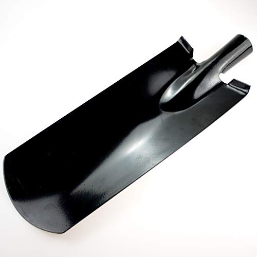 Drainagespaten 37 cm Spaten Bauspaten Kabelspaten Kanalspaten ohne Griff SZPD1 von POKM Toolsmarket GmbH