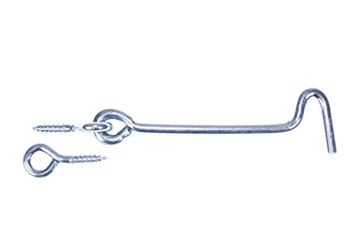 POKM Toolsmarket GmbH Sturmhaken Fensterhaken mit Öse verzinkt Türhaken Haken 100 mm 8873 POKM Toolsmarket GmbH Sturmhaken Fensterhaken mit Öse verzinkt Türhaken Haken 100 mm 8873 von POKM Toolsmarket GmbH