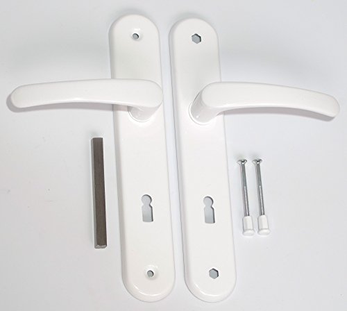 Türdrücker BB Türgriff Türklinke Türbeschlag GAM-BIS 72 mm Weiß von Fcalvy
