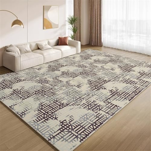 POKXAEU Vintage-Orientalische Geometrie Teppich Verwitterte Braune Textur Waschbarer Wohnzimmer-Schlafzimmer-Teppich weich rutschfest Kurzflor Matte für Bauernhaus Zuhause Boden Flur 120x150cm POKXAEU Vintage-Orientalische Geometrie Teppich Verwitterte Braune Textur Waschbarer Wohnzimmer-Schlafzimmer-Teppich weich rutschfest Kurzflor Matte für Bauernhaus Zuhause Boden Flur 120x150cm von POKXAEU