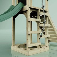 Spielturm Göteborg aus Holz in BlauKinderschaukel - Polarplay Spielturm Göteborg aus Holz in BlauKinderschaukel - Polarplay von POLARPLAY