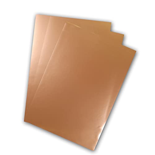 POLI-FLEX TURBO Bügelfolie in DIN A4, Farbe:4922 ROSE-GOLD-METALLIC von POLI-TAPE