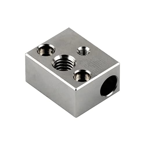 1 Stück Sprite Extruder Pro Upgrade Plated Copper Heizblock High Temperature Kompatibel mit Creality Ender 3 S1, Ender3 S1 Pro, CR10 Smart Pro, Sermoon V1 3D Drucker (Kupferblock) 1 Stück Sprite Extruder Pro Upgrade Plated Copper Heizblock High Temperature Kompatibel mit Creality Ender 3 S1, Ender3 S1 Pro, CR10 Smart Pro, Sermoon V1 3D Drucker (Kupferblock) von POLISI3D