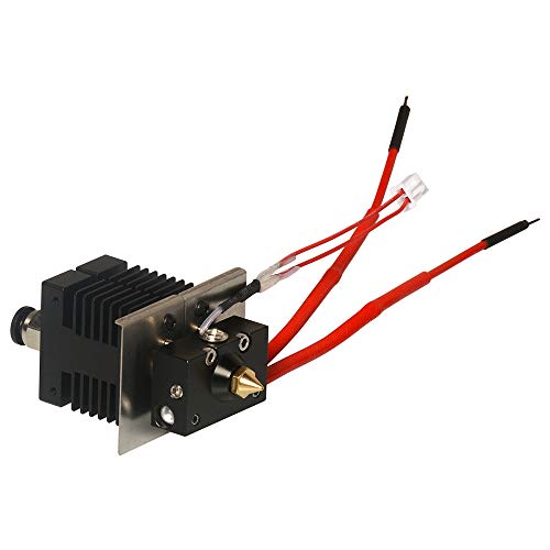 2-in-1-Out-Hotend-Kit für Geeetech A10M A20M 3D-Drucker, reduziert Verstopfen oder Verklemmen, 1,75 mm Filament 0,4 mm Düsen-Extruder von POLISI3D